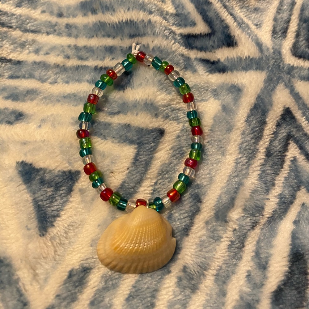 Homemade bracelet.